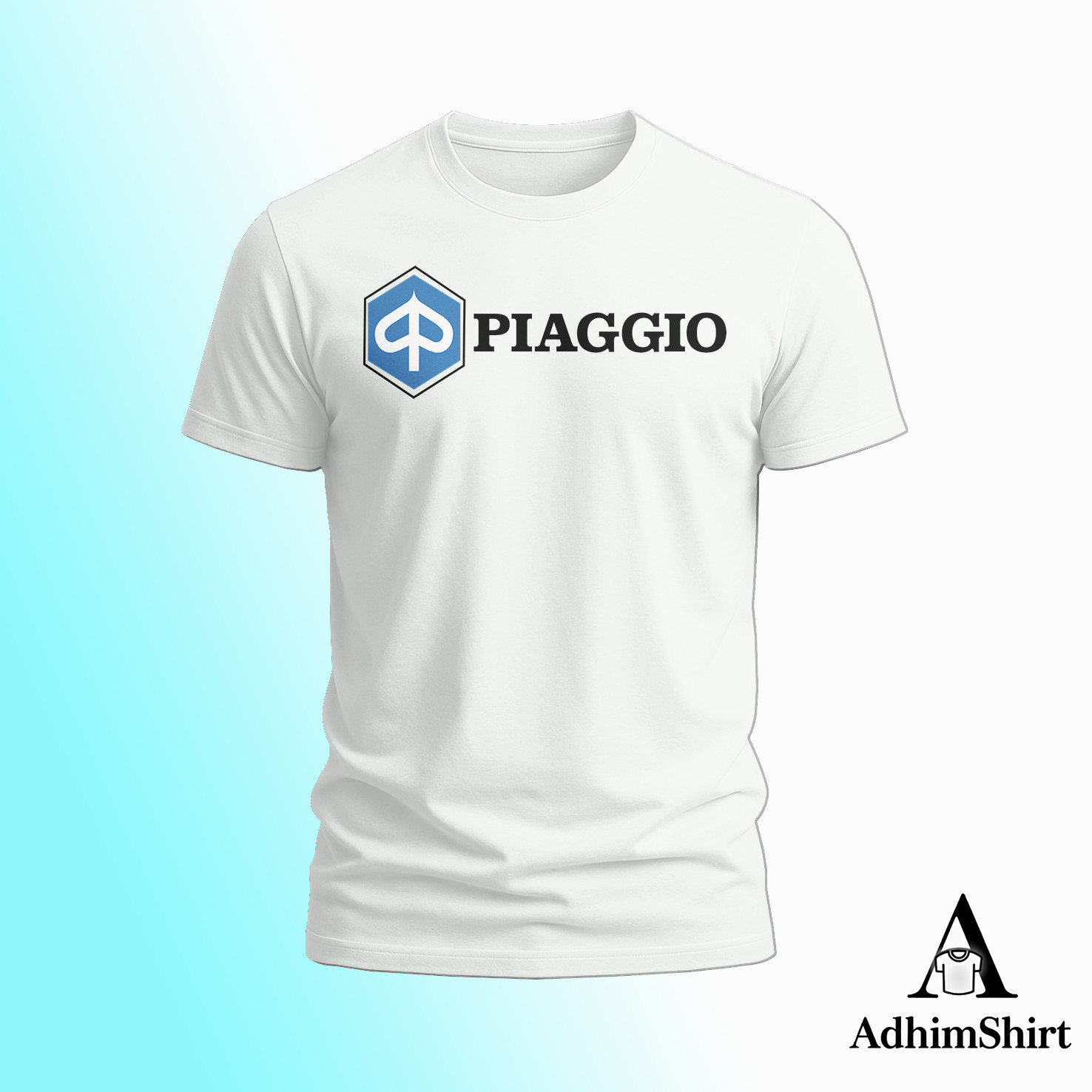 Piaggio Scooter Logo FUNNY T-SHIRT S-5XL USA many colors