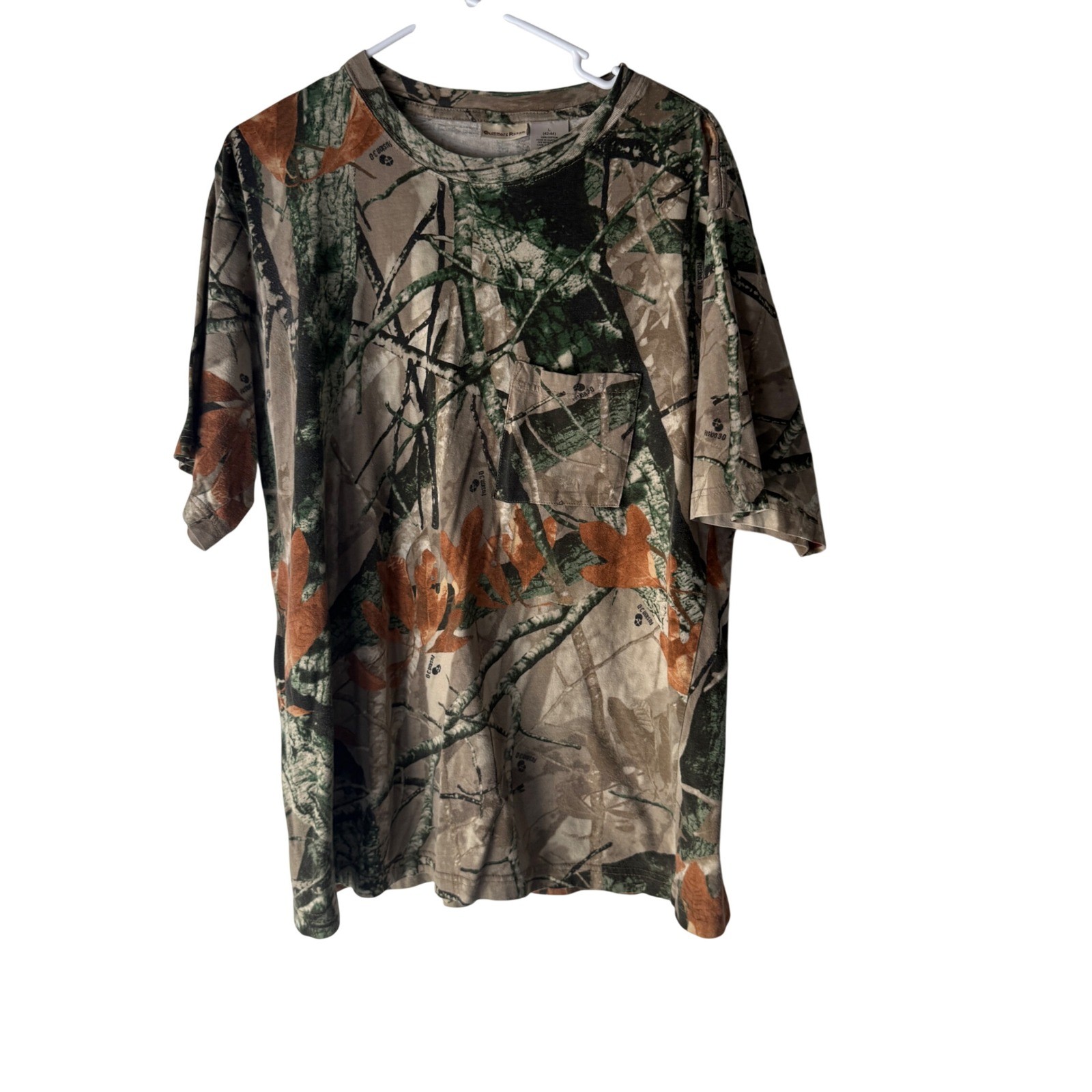 Outfitters Ridge Mens Camouflage Pocket T Shirt Large Cotton Hunting Outdoor gallery