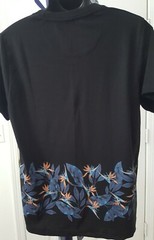 New Men’s REVERSE THREADS T-Shirts Size S Black