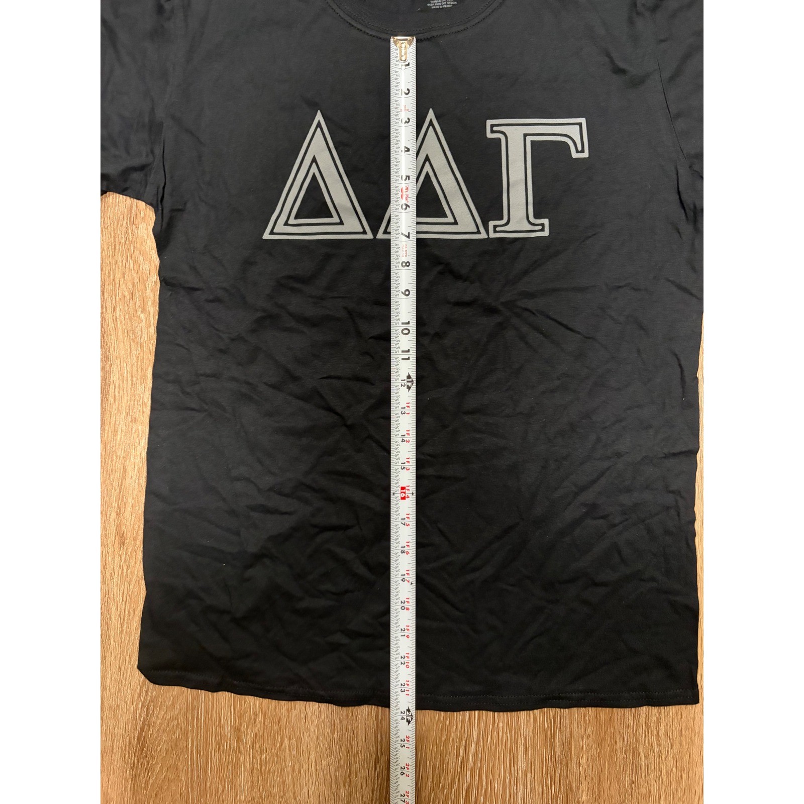 The Thread Shop 2021 Tour T-Shirt Mens Large Black Greek Letter Graphic Tee gallery