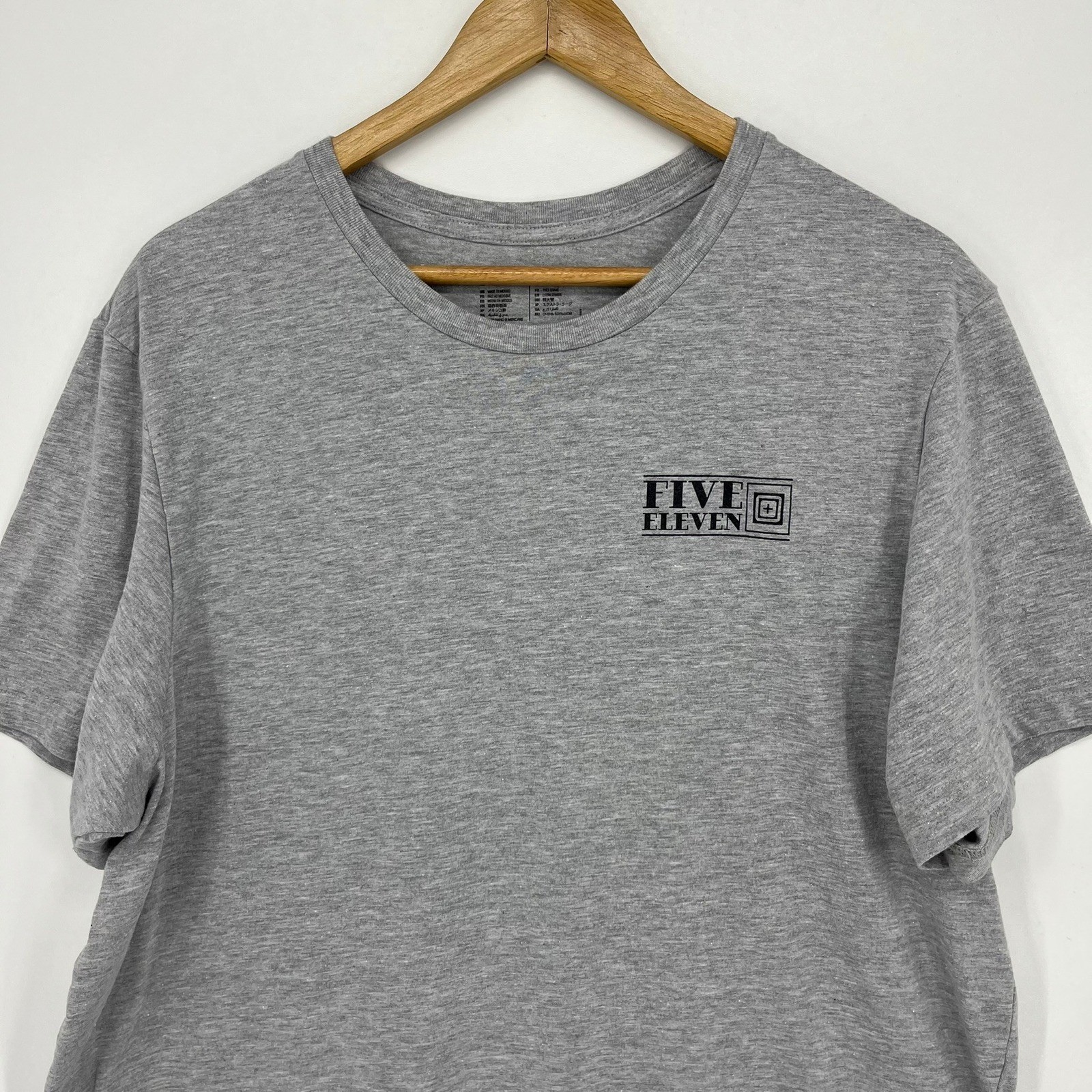 5.11 Tactical Mens XL Gray Purpose Built Gear Graphic T-Shirt Short Sleeve gallery
