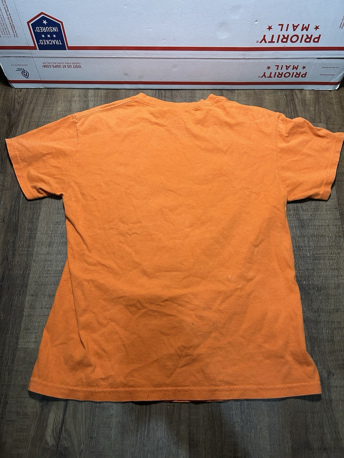 Baltimore Orioles Majestic Bird Logo Orange Graphic T Shirt MLB Top Mens Medium gallery