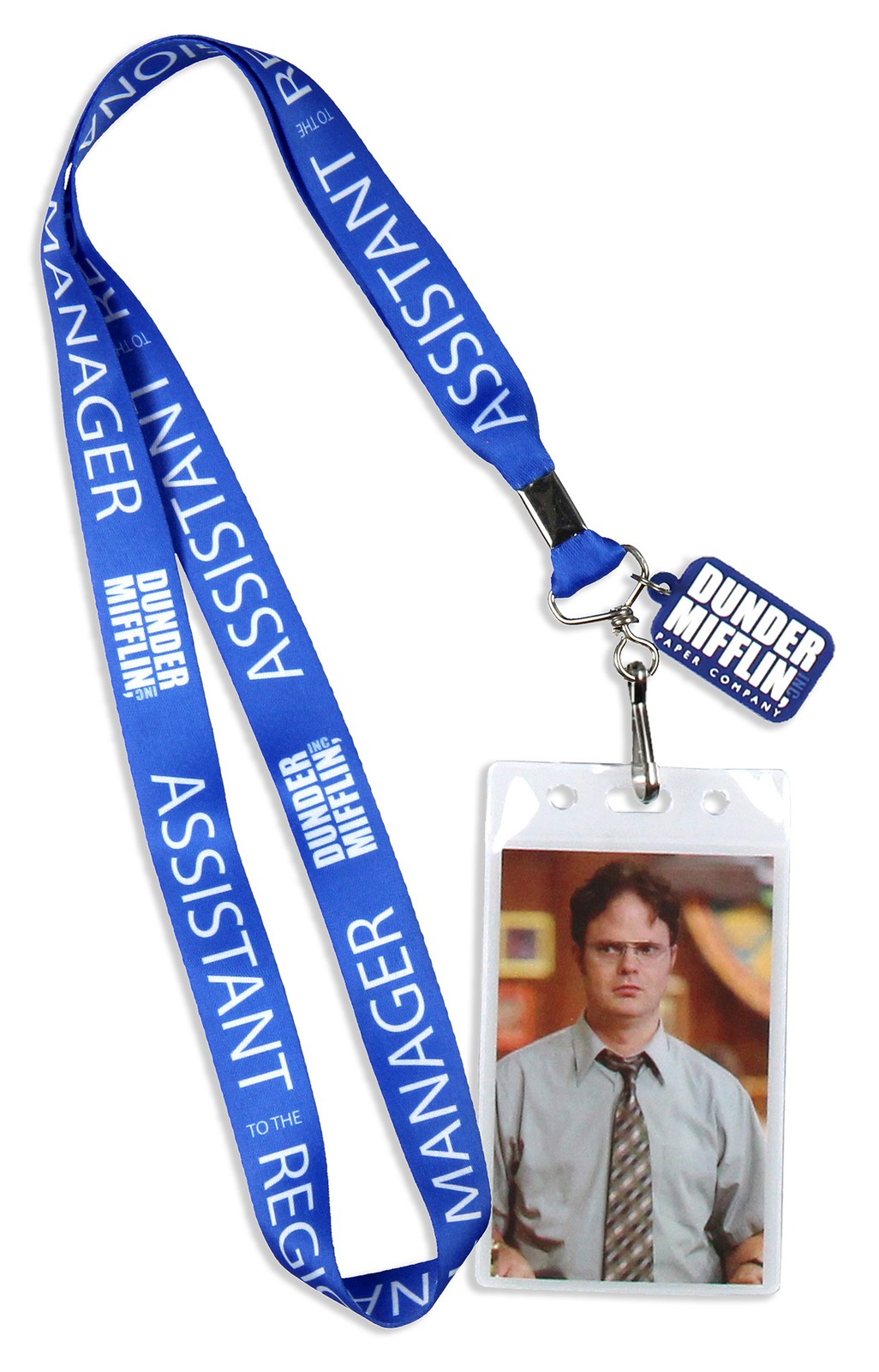 The Office Assistant To The Regional Manager Lanyard Clear ID Badge Holder gallery