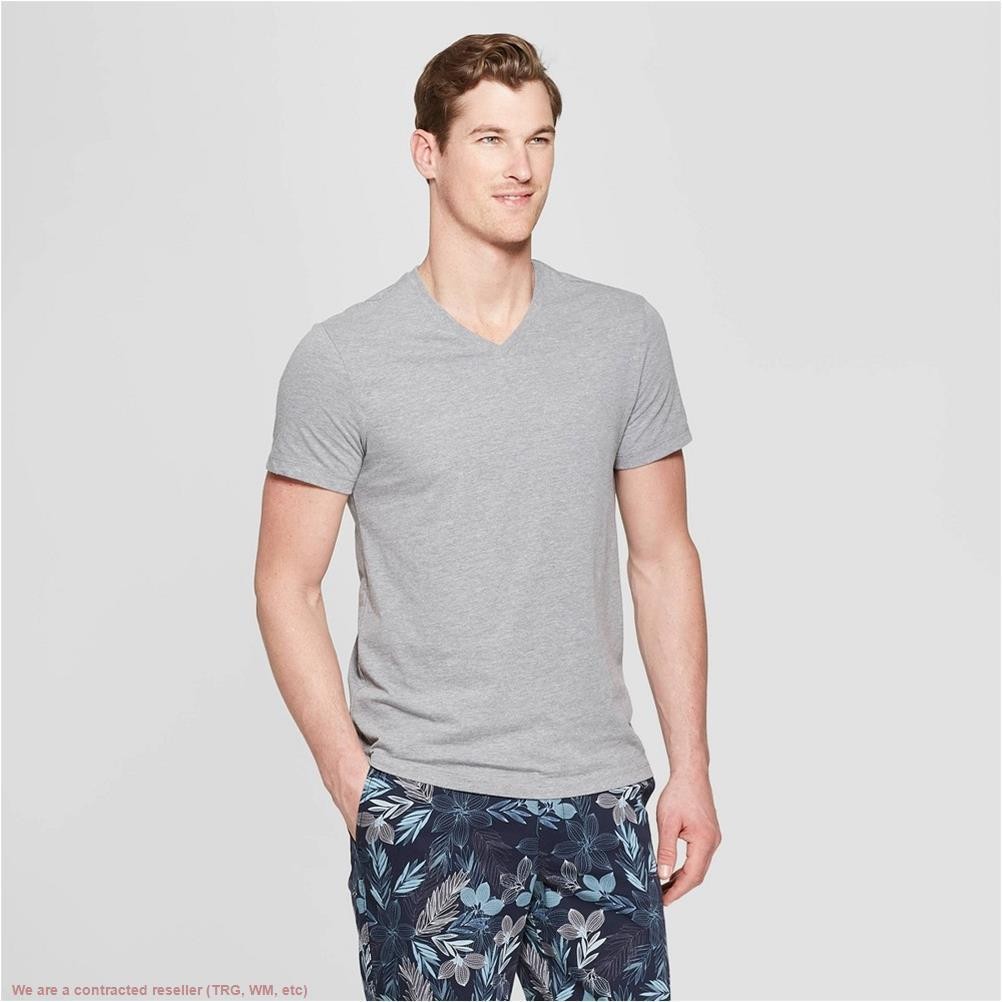 Men’s Every Wear V-Neck T-Shirt Goodfellow&Co Gray XL *SEE DEAL!!!*