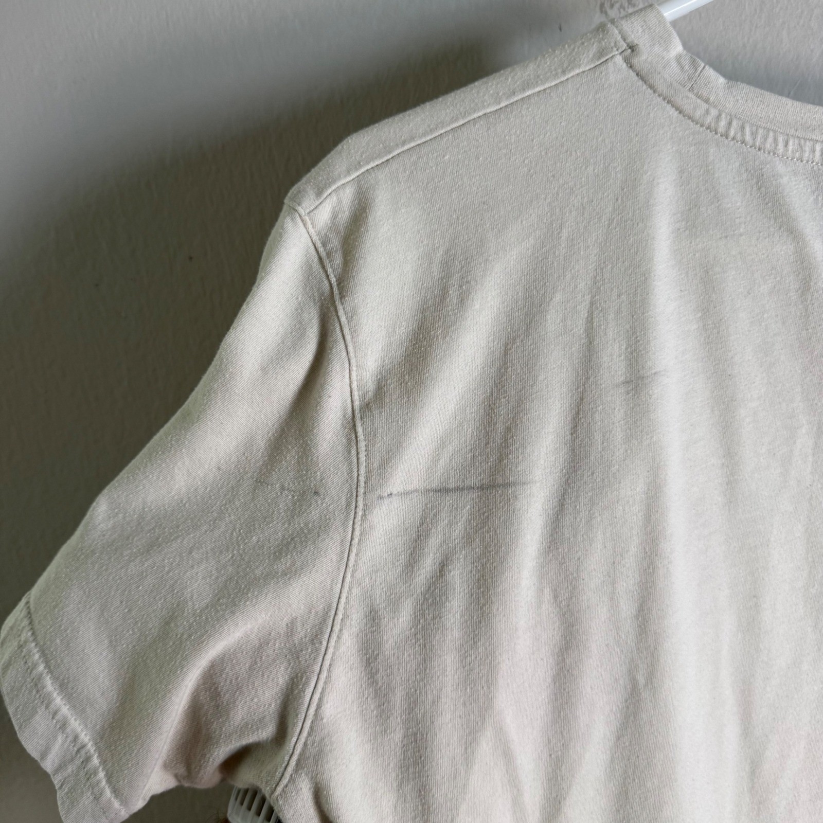 Fjallraven Mens 1960 Logo Graphic T-Shirt Cream Beige Short Sleeve Size L gallery