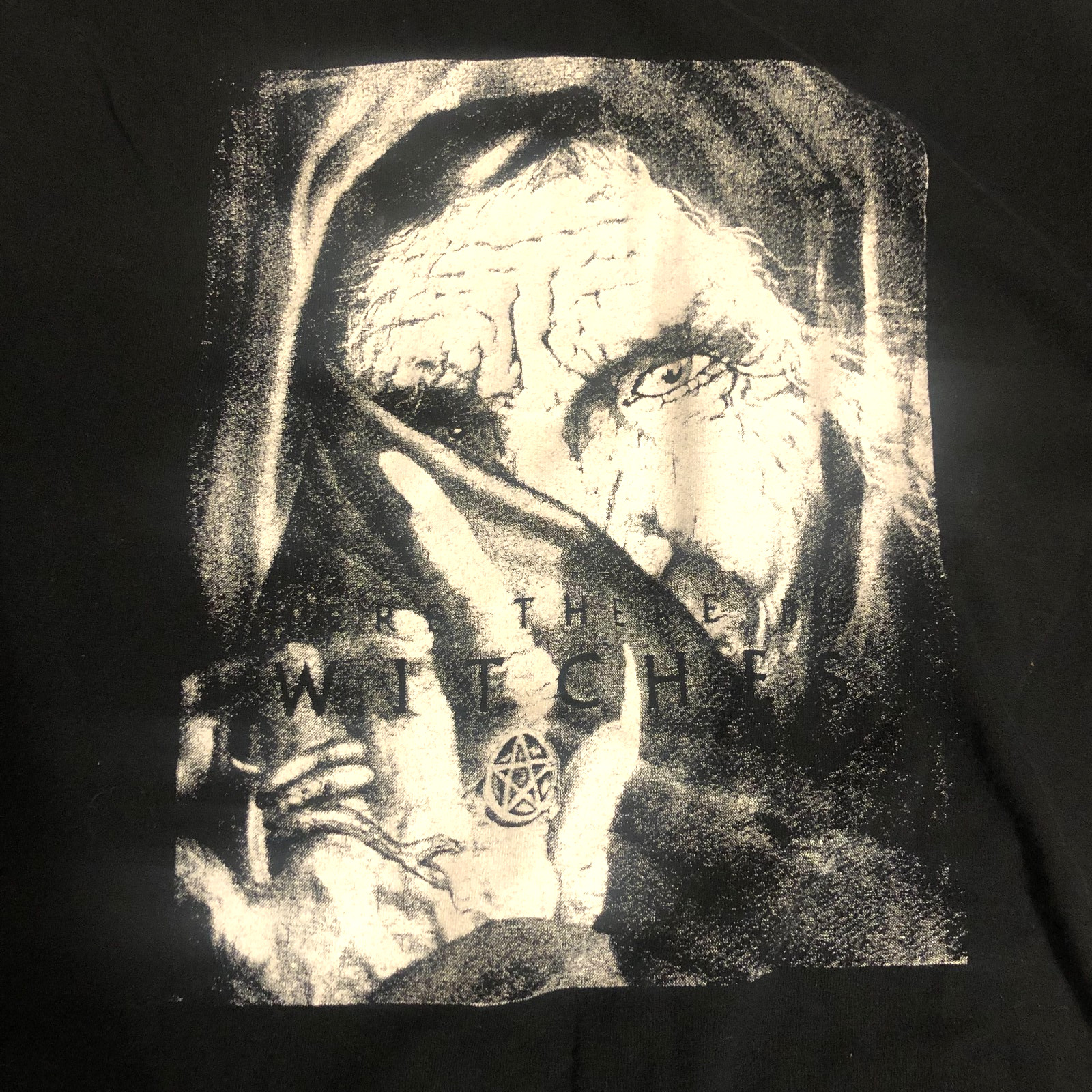 Vintage Goth Spellbound In Salem MA Witch Black Magic T Shirt L Witchcraft Gilda gallery