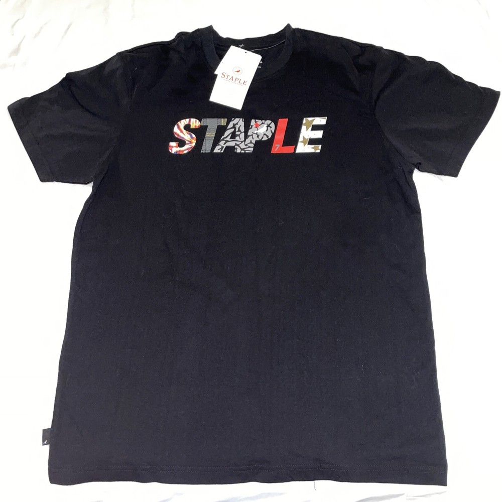 Rare Staple Pigeon Pre Production Sample T Shirt Tee “Grails” Size Medium Black