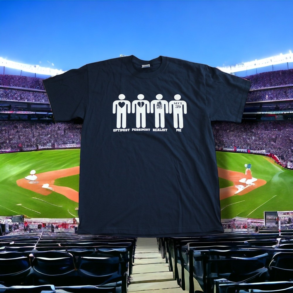 NY YANKEES MLB Mens Large Section 39 203 Bleacher Creatures Ali Ramirez T-Shirt
