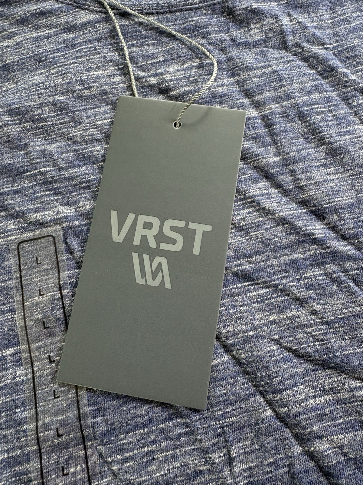 VRST Men's Large Essential Pocket Darker Ardosia Slate T-shirt NWT Breathe UVP30 gallery