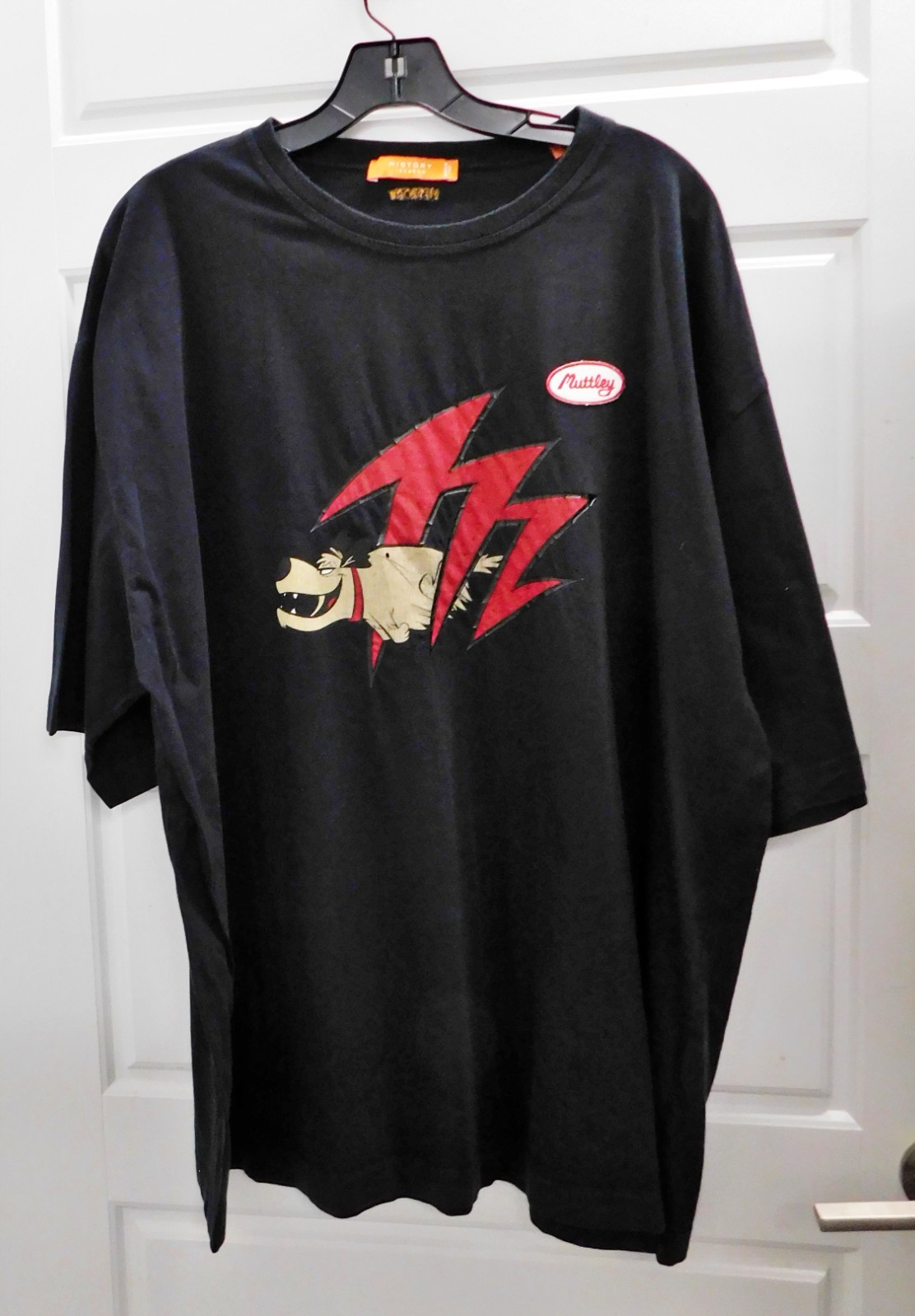 History Iceberg Hanna-Barbera Muttley Black Y2K T-shirt Sz 3XL Italy Gilmar