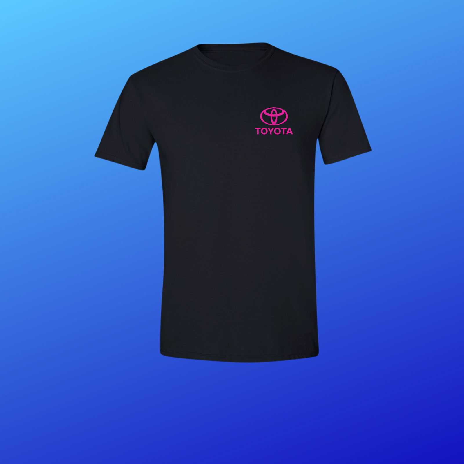 Toyota T-Shirt Chest Logo Tundra Tacoma Scion Supra 4 Runner with FREE DECAL!! gallery