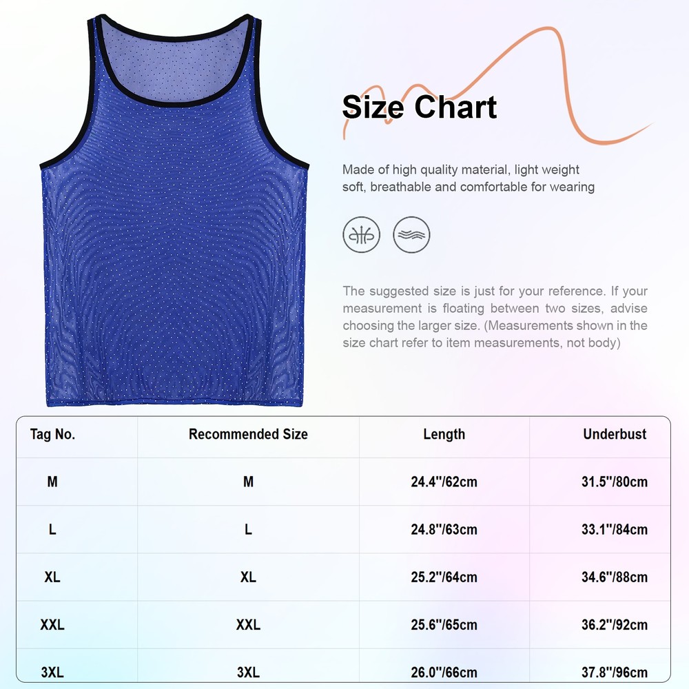Men Quick Dry Summer Tee Shirt Mesh Slim Fit Training Top Athletic Muscle Vest