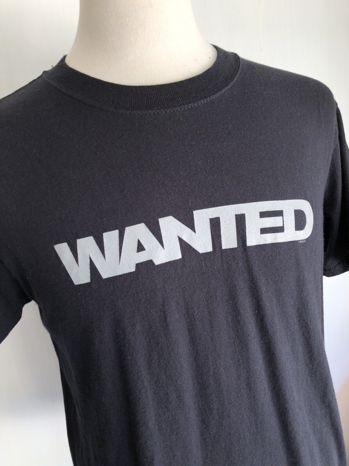 WANTED (2008) Official "Choose Your Destiny" A. Jolie Movie Promo T-Shirt Medium gallery