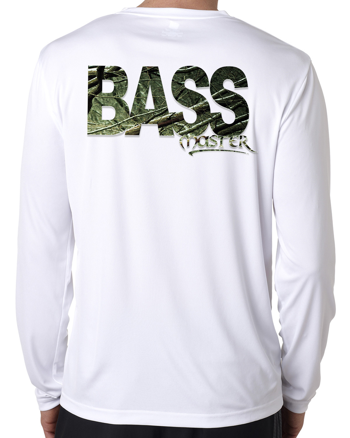 Bass fishing t shirt Microfiber long sleeve 50+ uv poly dixie land outdoors gallery
