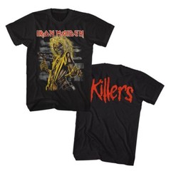 Iron Maiden – Killer 2S – Solid Black Adult Short Sleeve T-Shirt