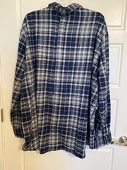 St. Johns Bay Adaptive Shirt Open Back Disability Clothing Men’s Sz 3XLT Soft