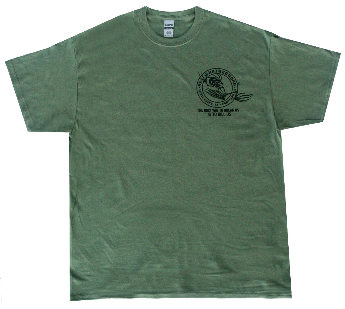 United States Seal Brotherhood Admit Nothing T-Shirt Trident Patriotic USA gallery