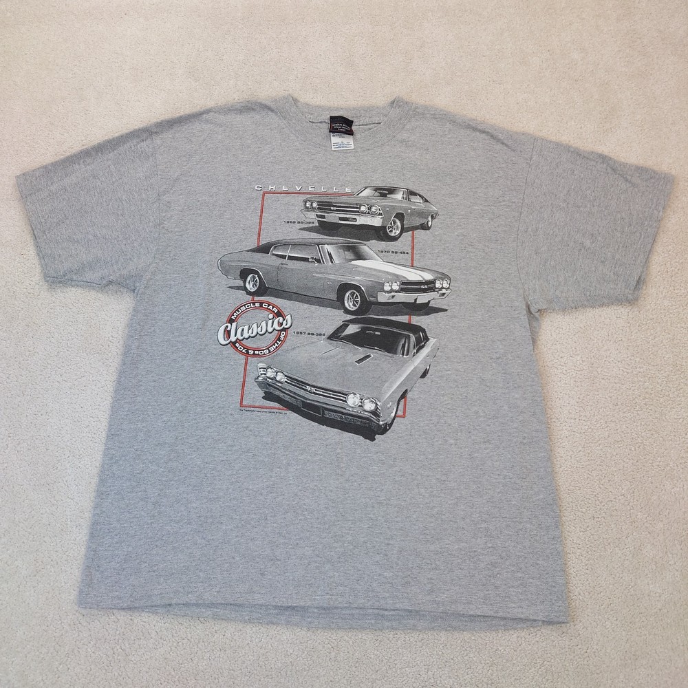 2000s Official General Motors Chevrolet Chevelle Short Sleeve T Shirt Men’s XL