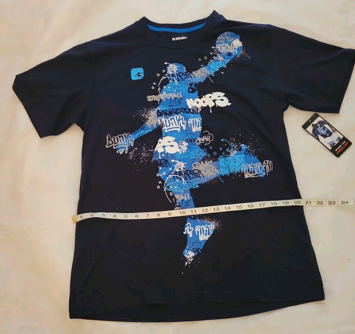 AND1 Men's Graphic T-Shirt, Size M Color Navy gallery