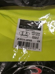 High Vis ANSI Class 2 Hi Vis Lime Reflective Road Work Safety T Shirt Size 2x