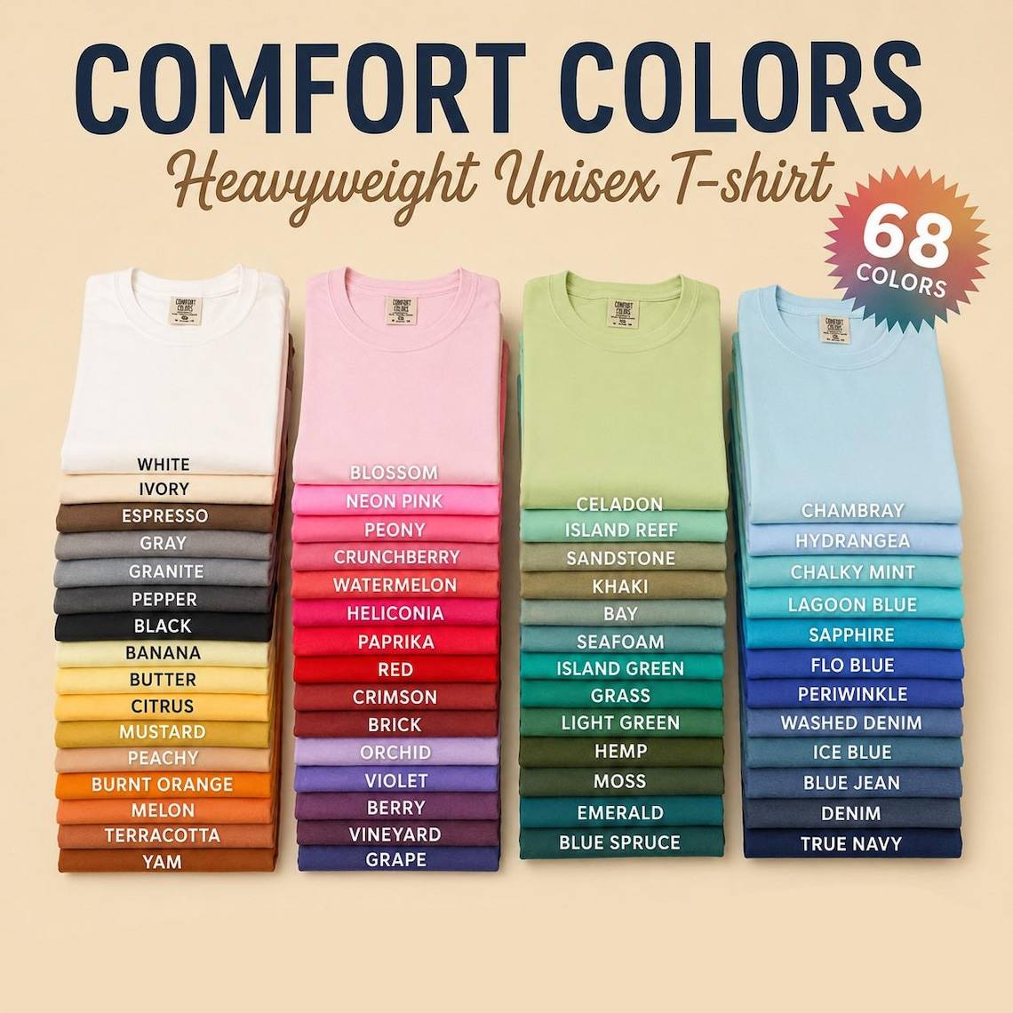 Comfort Colors America 250 Shirt Fighter Jets Front Back Print 1776-2026 Men Tee gallery