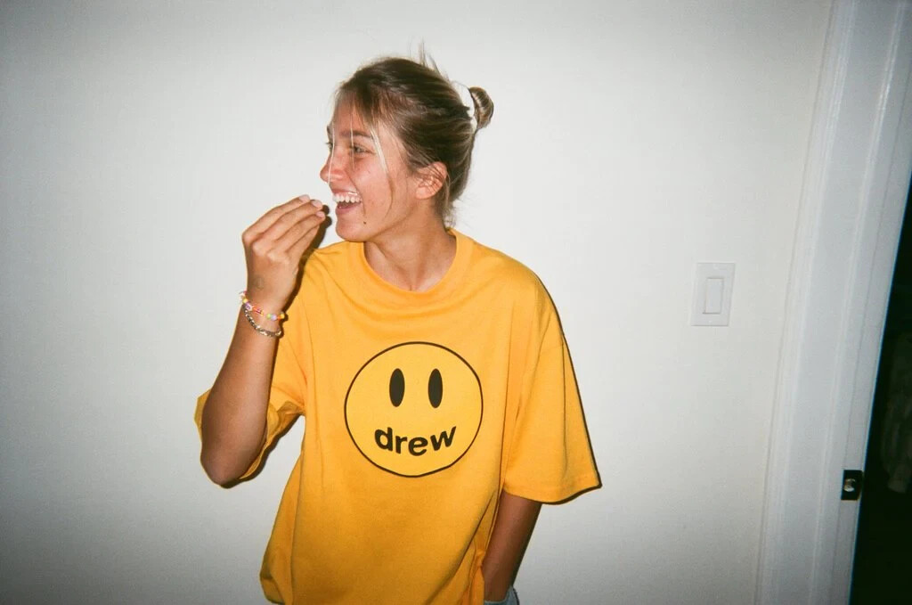 BRAND NEW DrewHouse Mascot Tee JUSTIN BEIBER YELLOW/ HOT PINK SIZES: XS-XL 🔥 gallery