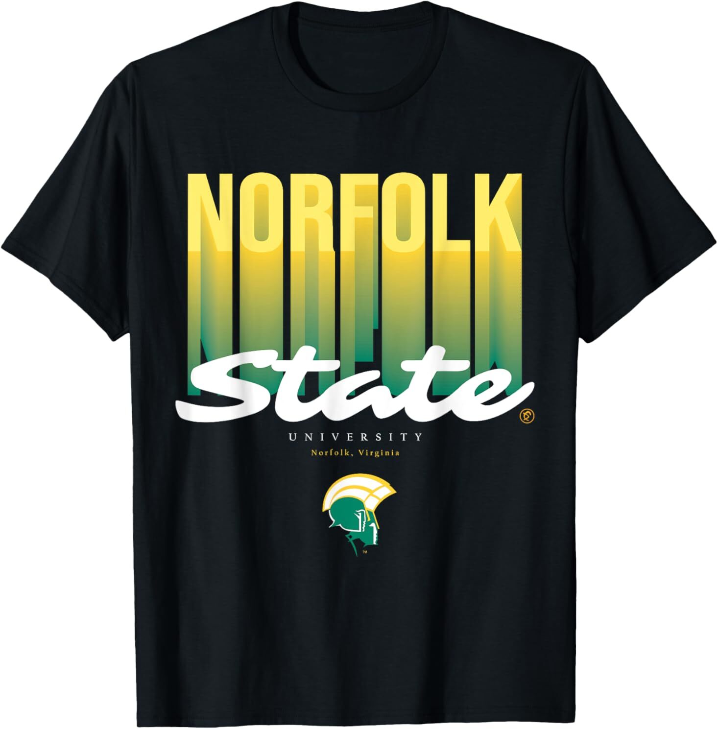 The Yard Essentials - Norfolk State University - NSU Fade T-Shirt gallery
