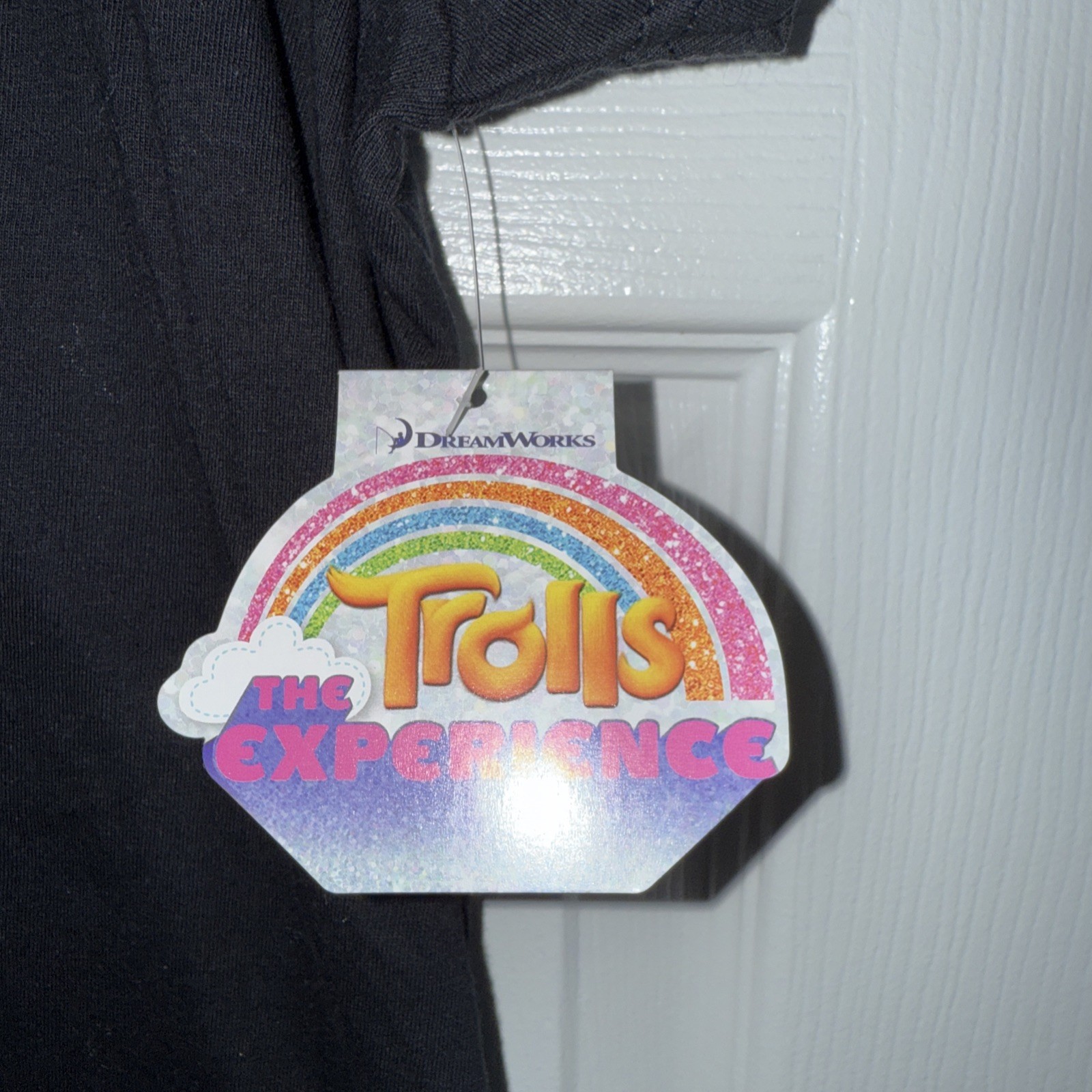 Trolls L Black Short Sleeve, T-Shirt, NYC Graphic On The Front ￼DreamWorls gallery