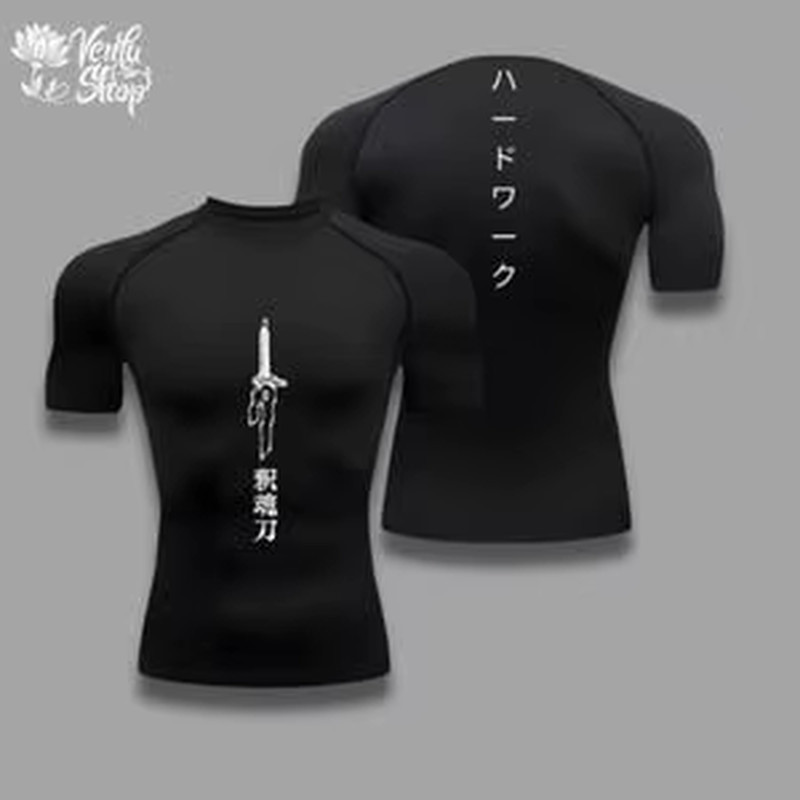 Compression Shirt Sportswear Gymwear Gym Anime Fushiguro Clothing Zenin Muscles gallery