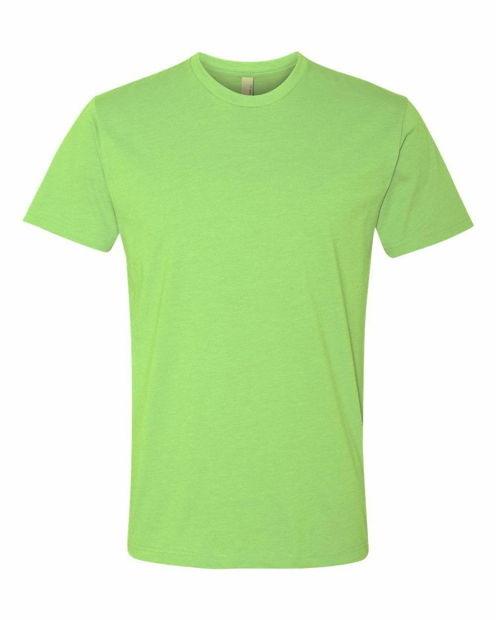 Next Level Premium Fitted CVC Crew T-Shirt XS-4XL Soft Tee Athletic Fit 6210 gallery