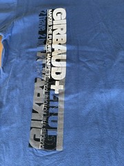 Vintage Marithe Francois Girbaud T-Shirt XL Blue Logo Streetwear Y2K