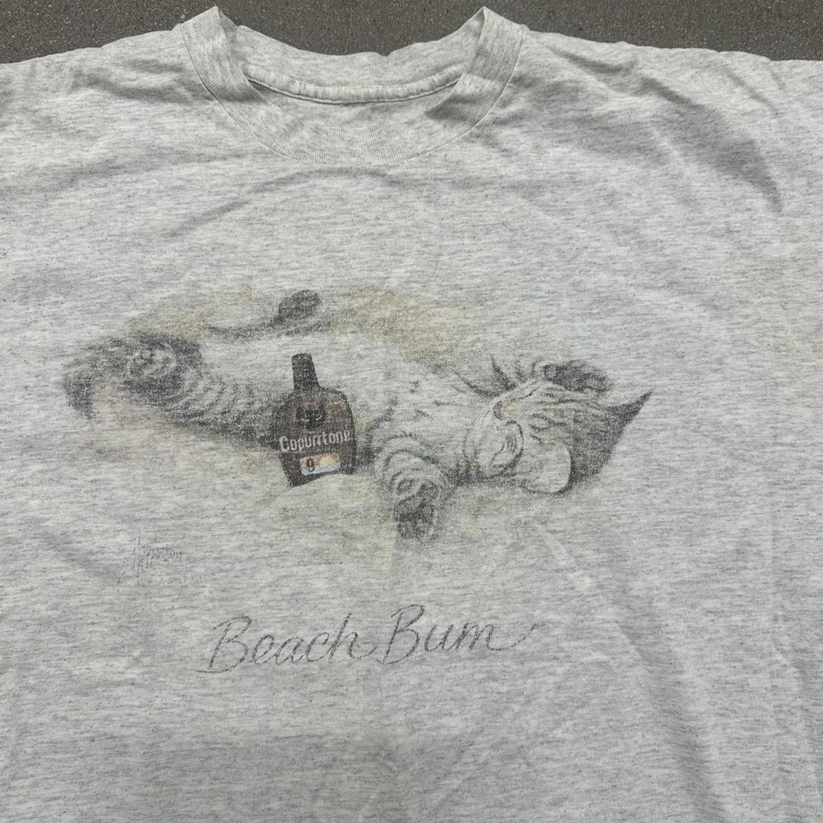 Vintage single-stitch “Beach Bum” Coppertone tee gallery
