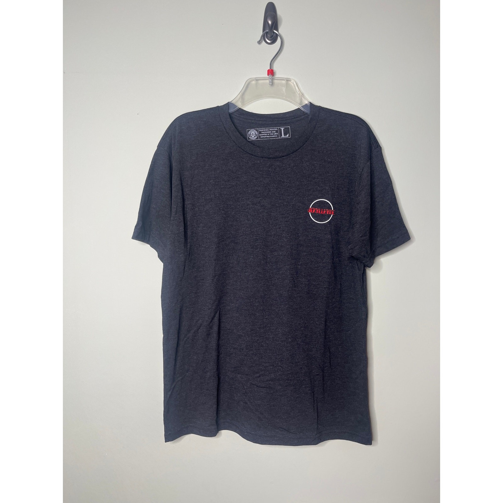 Jekyll and Hyde dark gray Graphic tee Large gallery