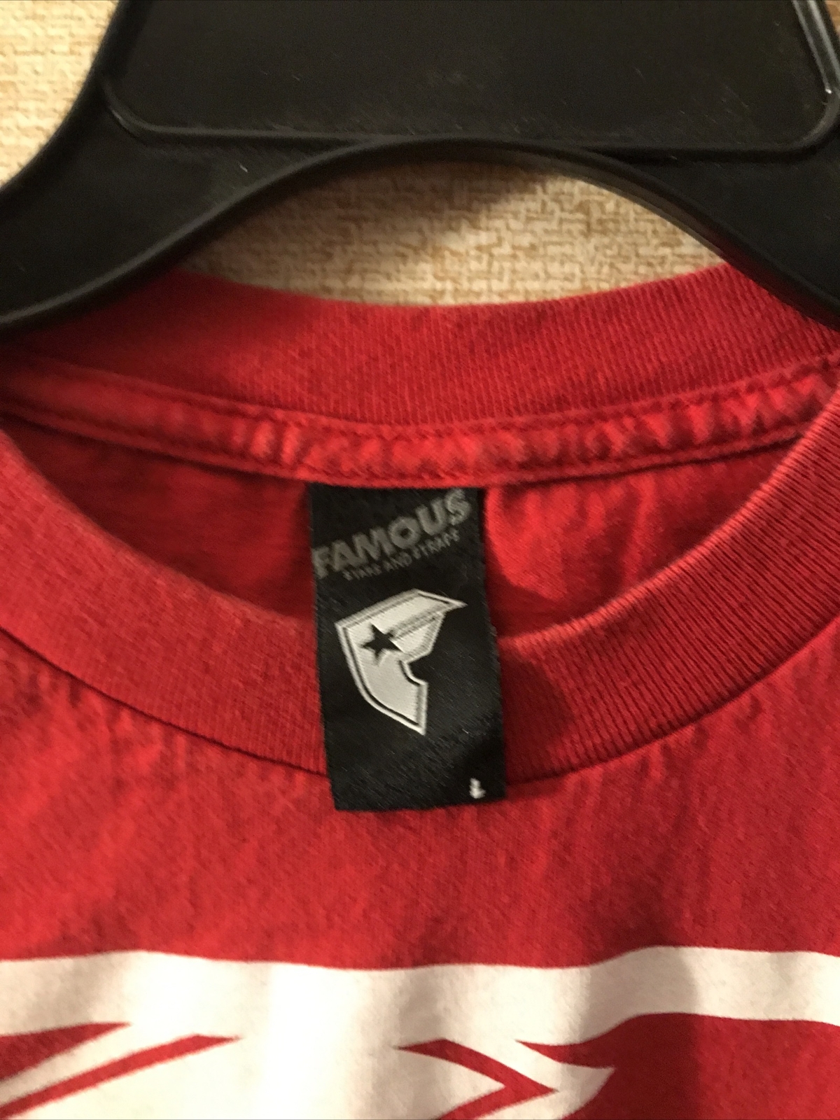Famous Stars And Straps Red Mens Large Graphic Shirt gallery