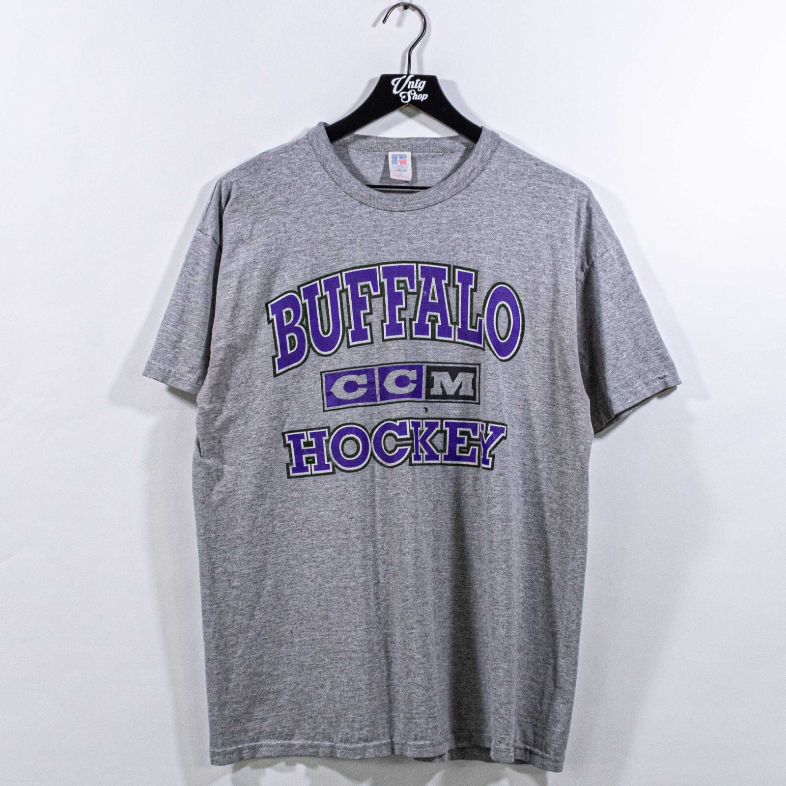 Buffalo Hockey CCM T-Shirt Russell Athletic Large VTG 90s Y2K Streetwear gallery