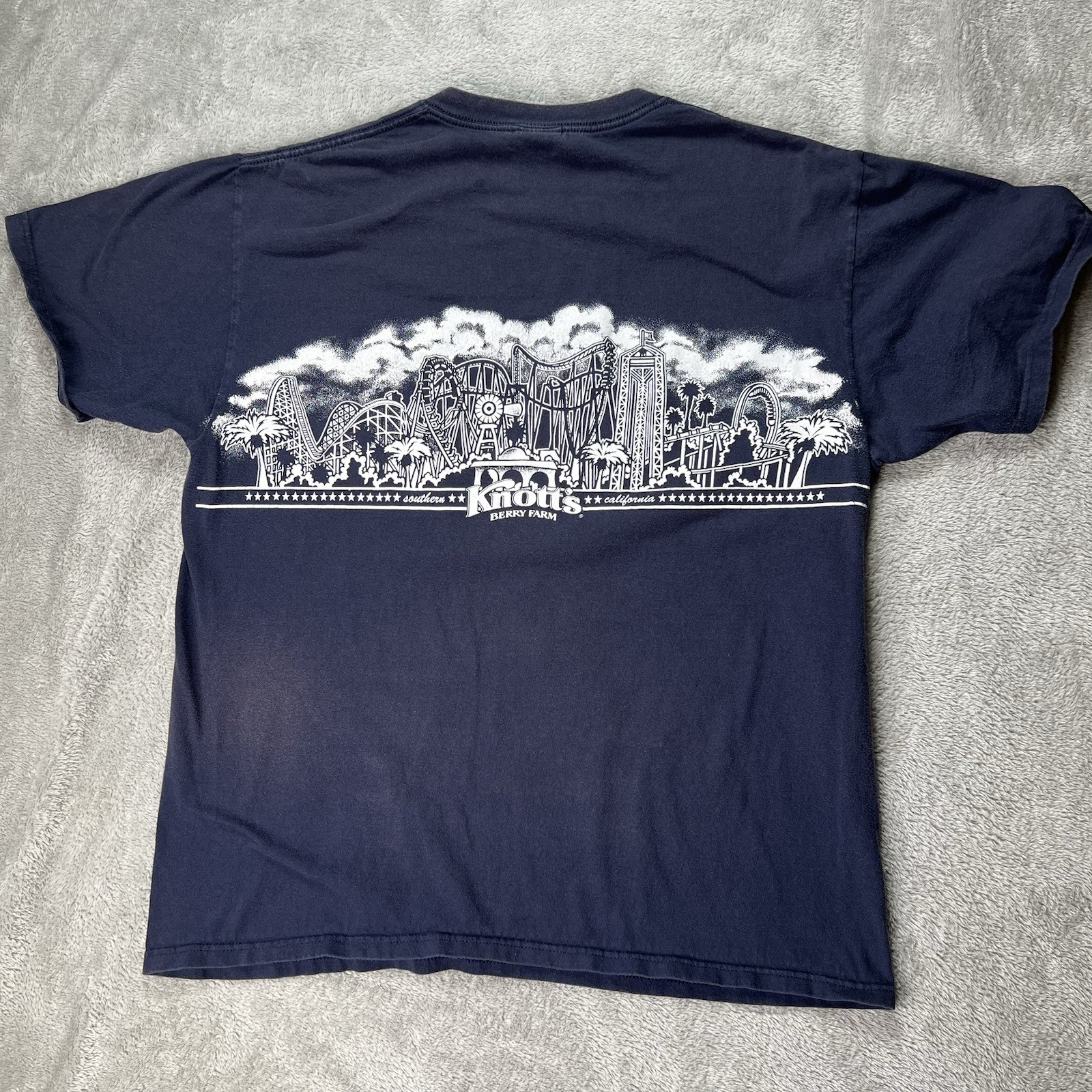 Vintage Knott's Berry Farm Shirt Y2K 2000's Double Sided Size XL California gallery