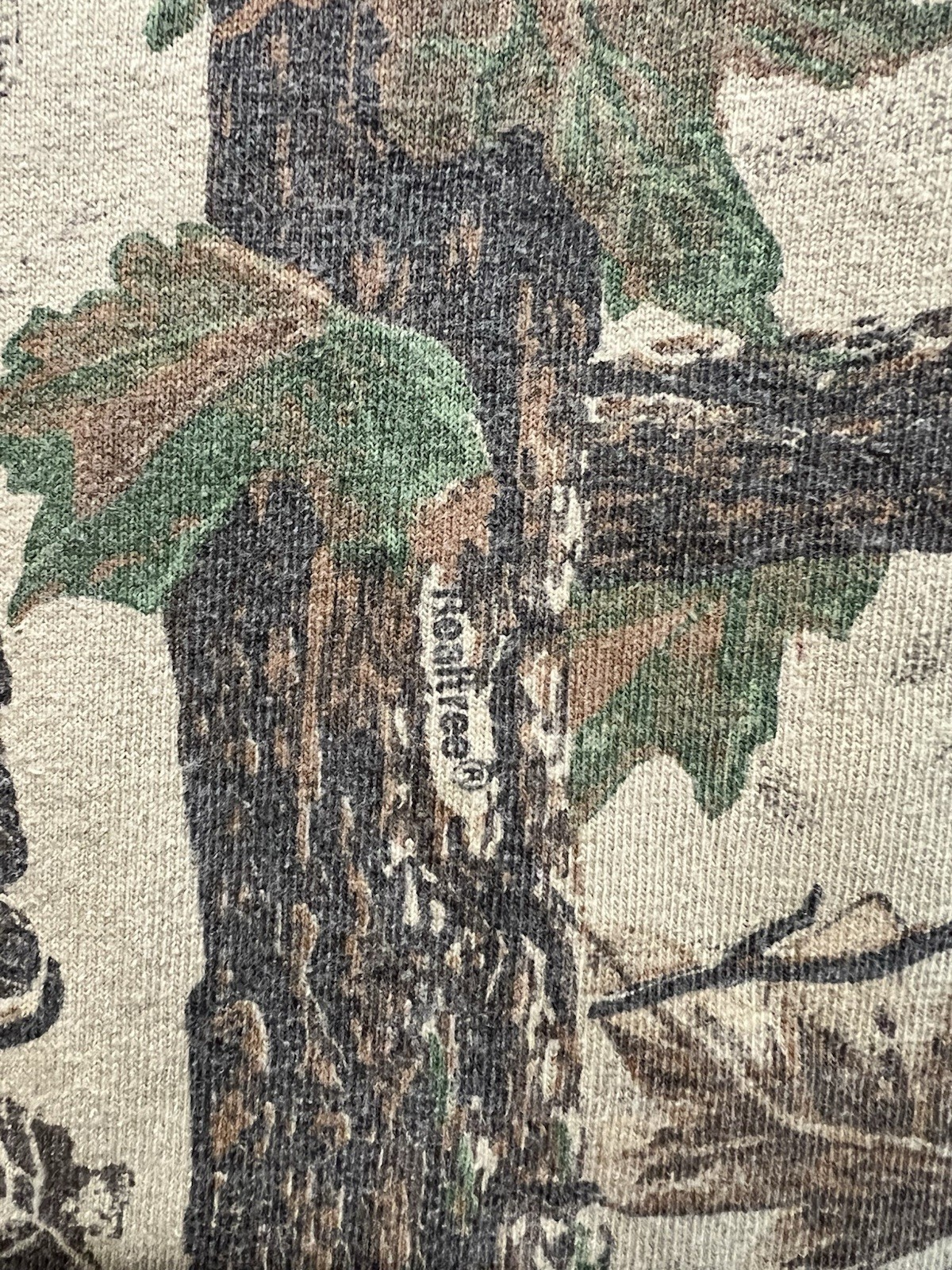 Vintage Realtree Camo Single Stitch T Shirt Size Large Made In USA Hunting gallery