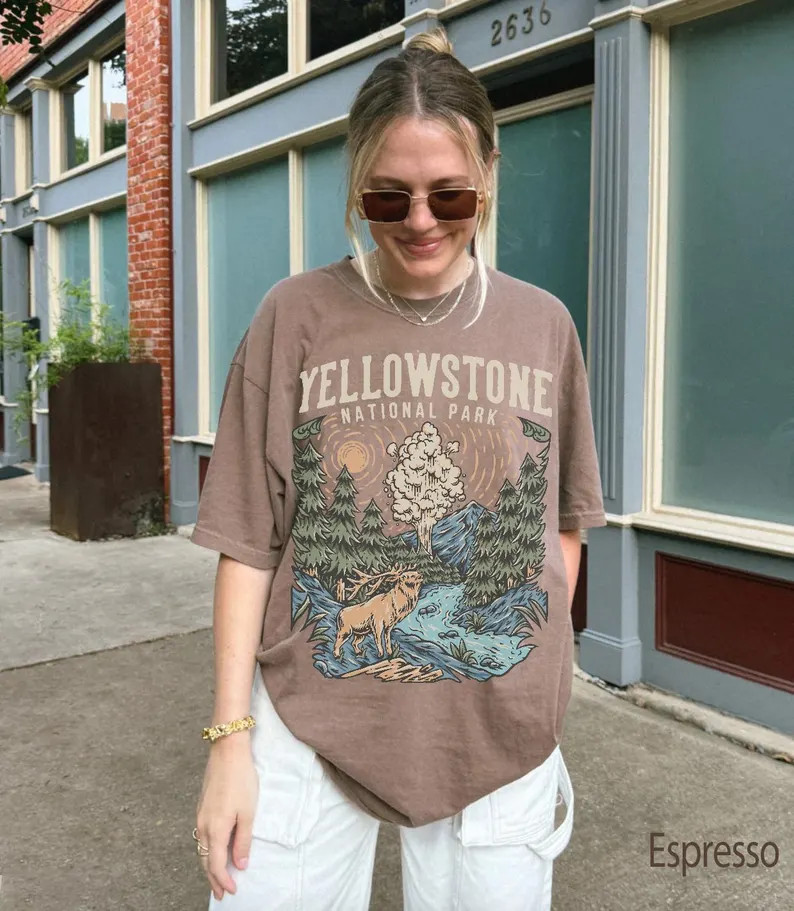 National Park Comfort Tee Soft Cotton Shirt Unisex Gift Top gallery