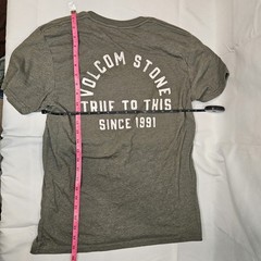 Volcom Stone True To This Since 1991 Graphic T-Shirt Men’s Small Gray Tee Skate