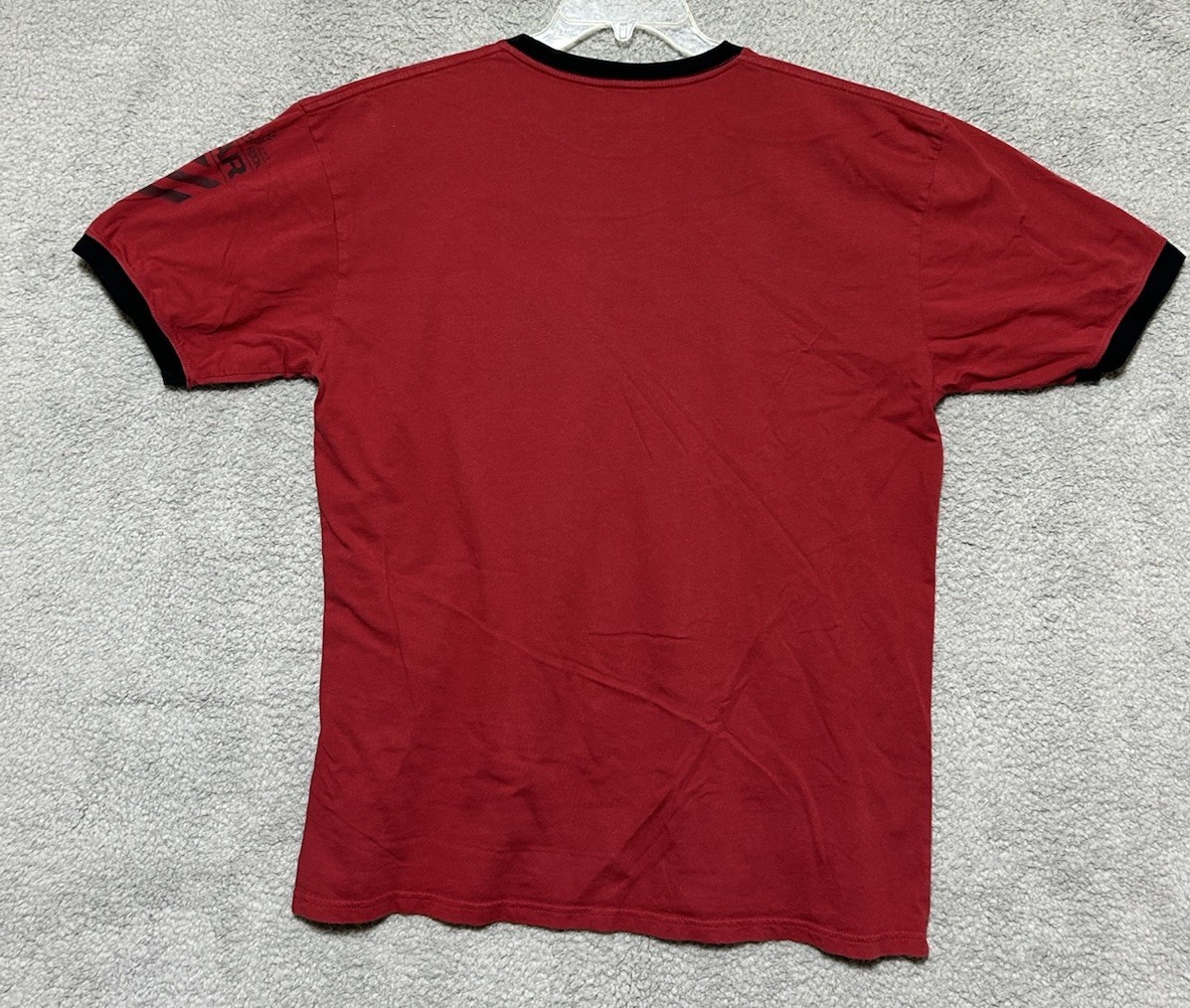 Hard Rock Hotel Singapore Shirt Mens XL Ringer Tee Gear 71 Red Cotton Cafe gallery