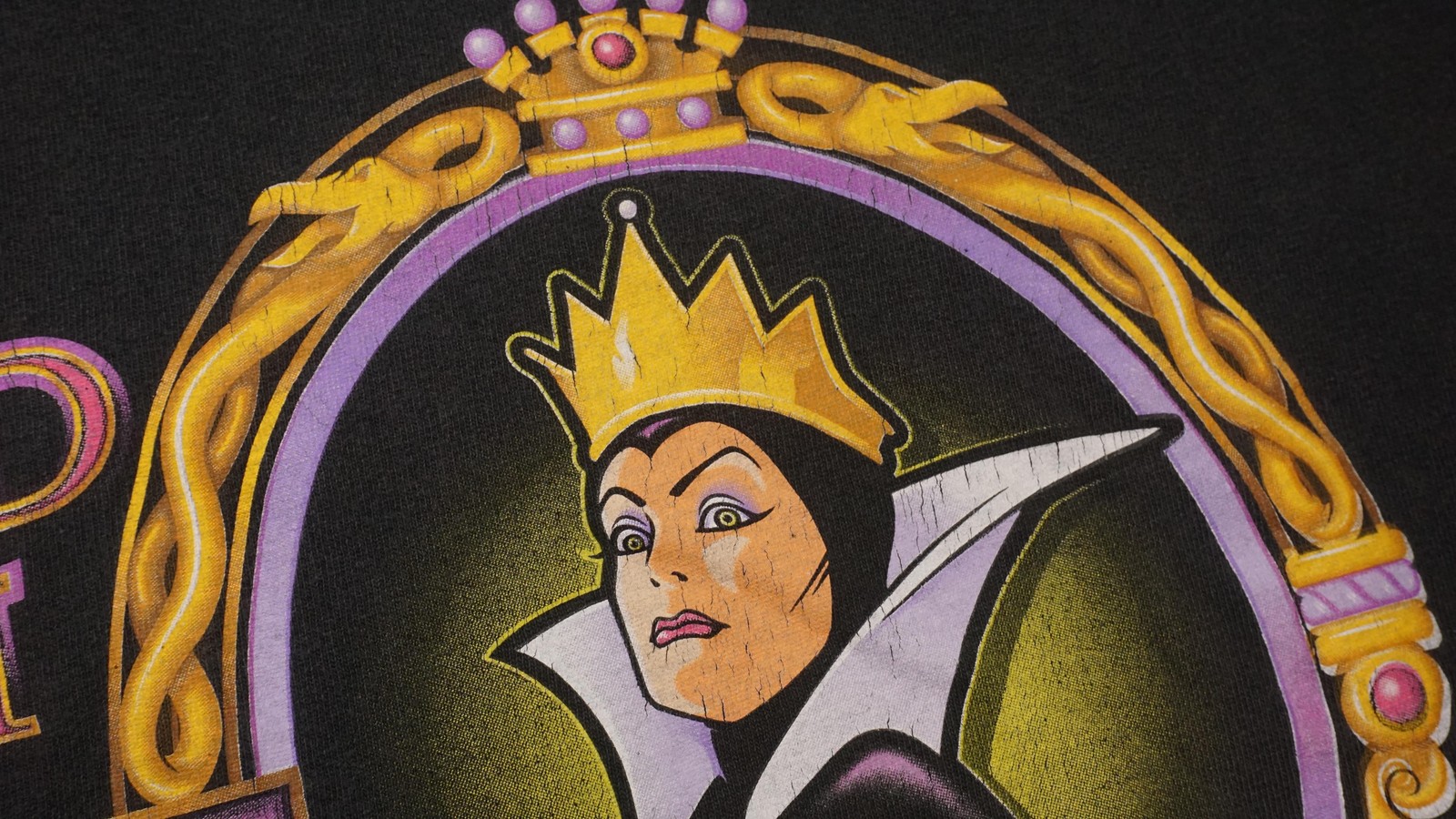 Wicked Queen Shirt Mens Large Black Disney Villains Tee Disneyland Resort gallery