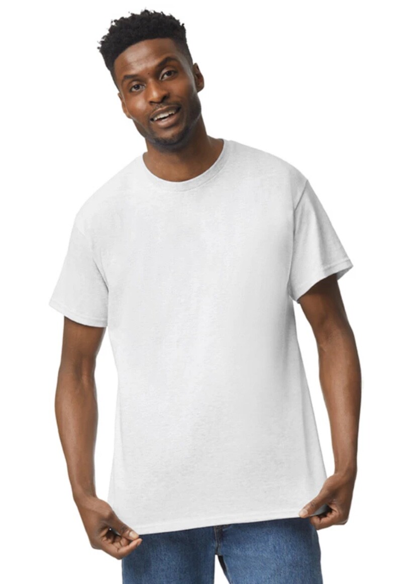 Bulk Lot Gildan Men Heavy Cotton Plain Short Sleeves T-Shirt 5000 (Pack Of 5) gallery