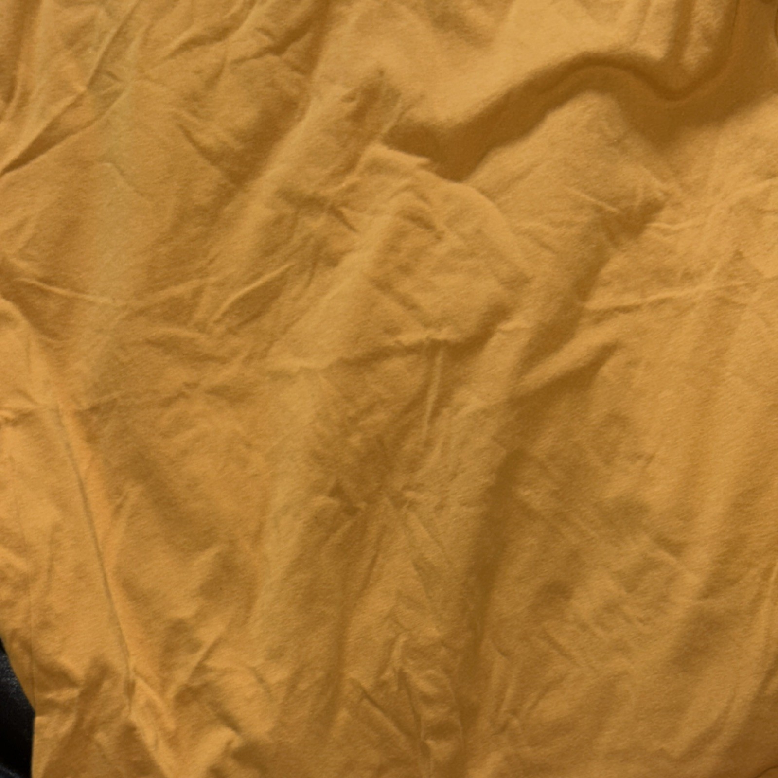 GUESS Yellow Short Sleeve Men's M Cotton Crew Neck Logo Contrasting Trim T-Shirt gallery