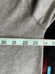 Northcrest Gray Long Sleeve 3 Button Crew Neck T-Shirt Size XLT (46-48)