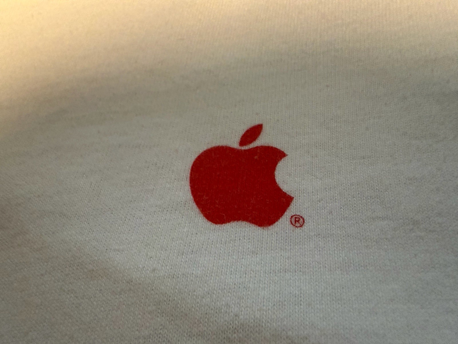 Vintage 90s Apple Computers 1st Promo Gaming Shirt Extreme Fun Pak Red Logo Sz L gallery