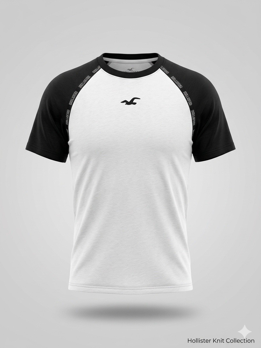 Hollister Men’s T-Shirt Sport Knit, Breathable, Soft, Moisture Wicking Sz Large