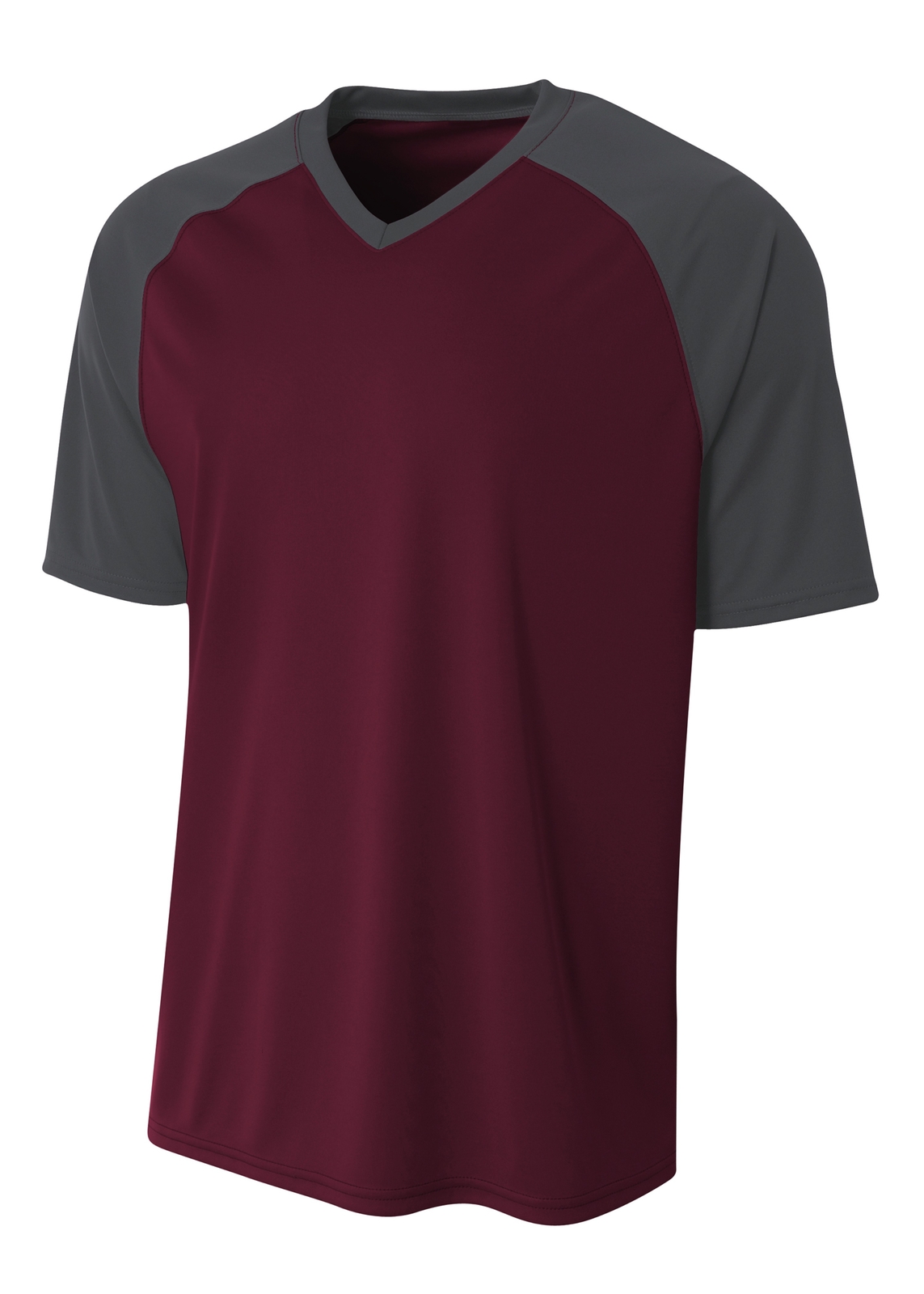 A4 Short Sleeve Moisture Wicking Dri-Fit Strike Raglan Jersey T-Shirt - N3373 gallery