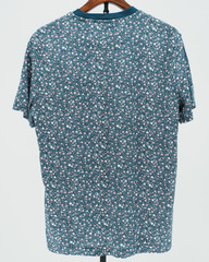 Original Penguin Men’s Medium All-Over Ditsy Floral Printed Crew Neck Pocket Tee