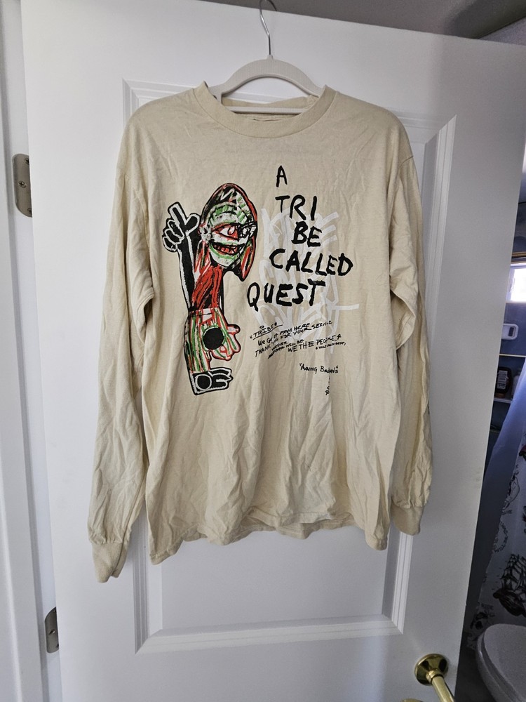 A Tribe Called Quest Long Sleeve Goodie Two Sleeves-Solid Wall Of Sound Sz M
