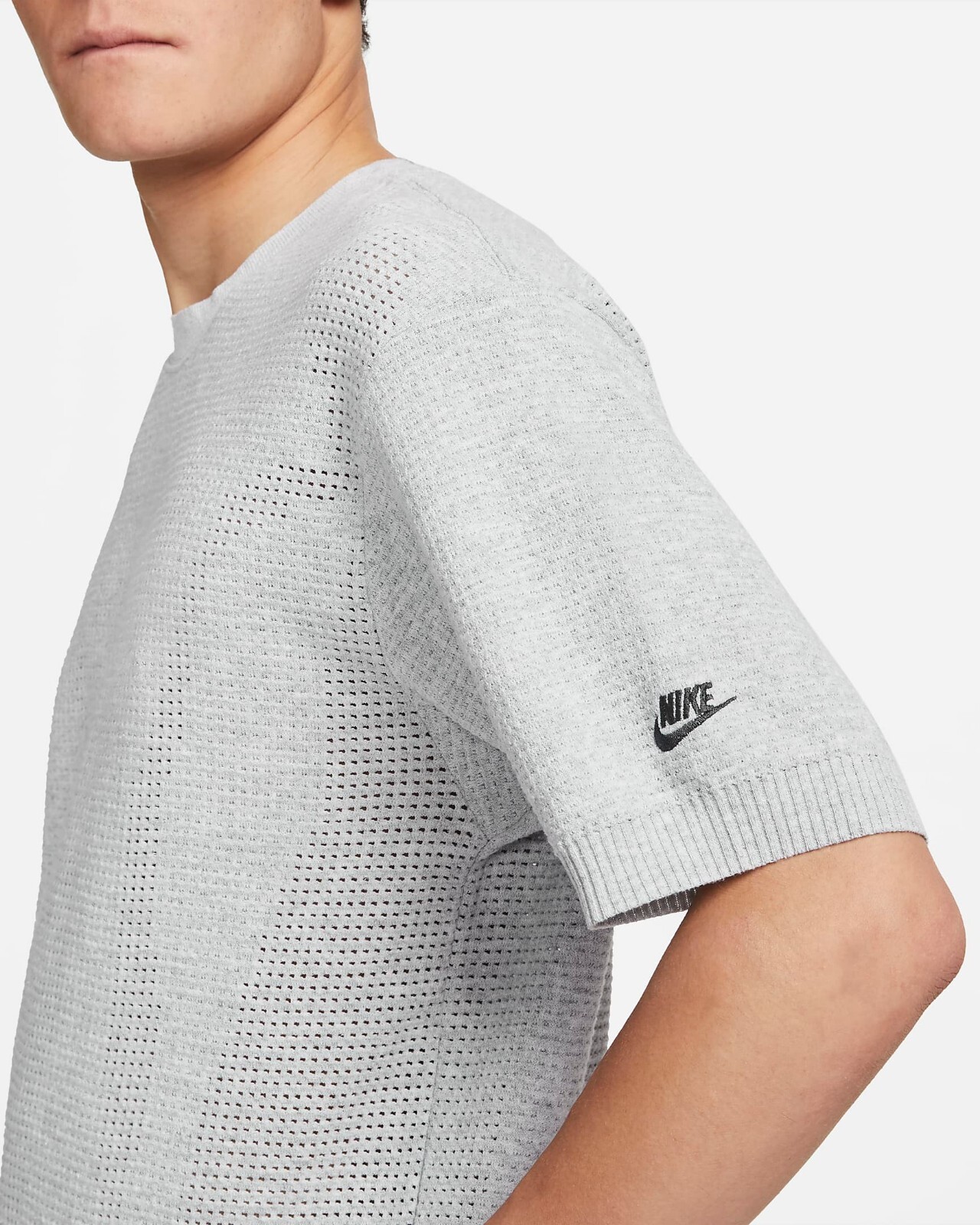 Nike TECH PACK Men’s TOP  Cotton Blend RRP £54.95 Size S, M –  SIZE RUNS LARGE